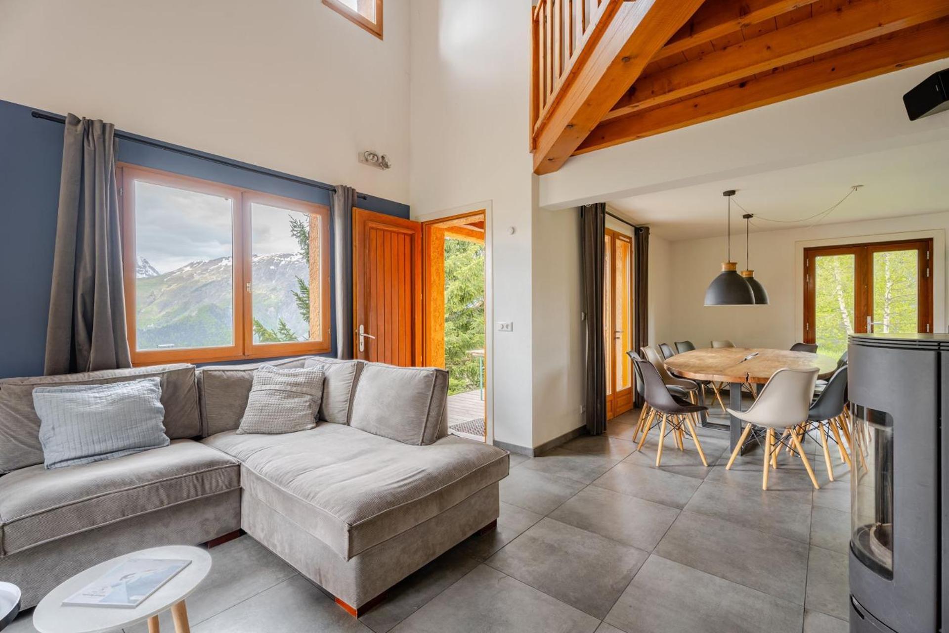 Chalet Rouge Ou Blanc Villard-Reculas Екстер'єр фото