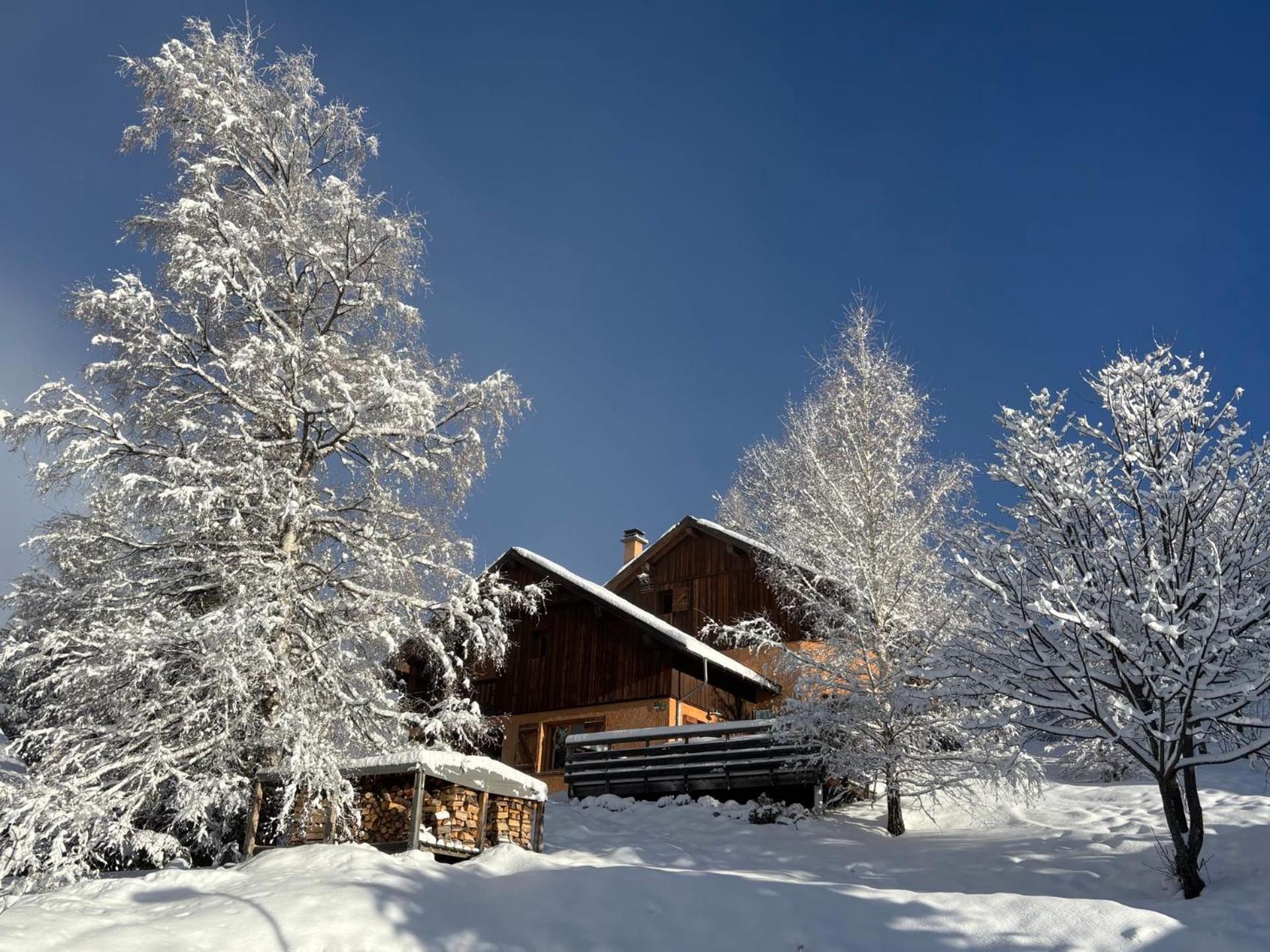 Chalet Rouge Ou Blanc Villard-Reculas Екстер'єр фото